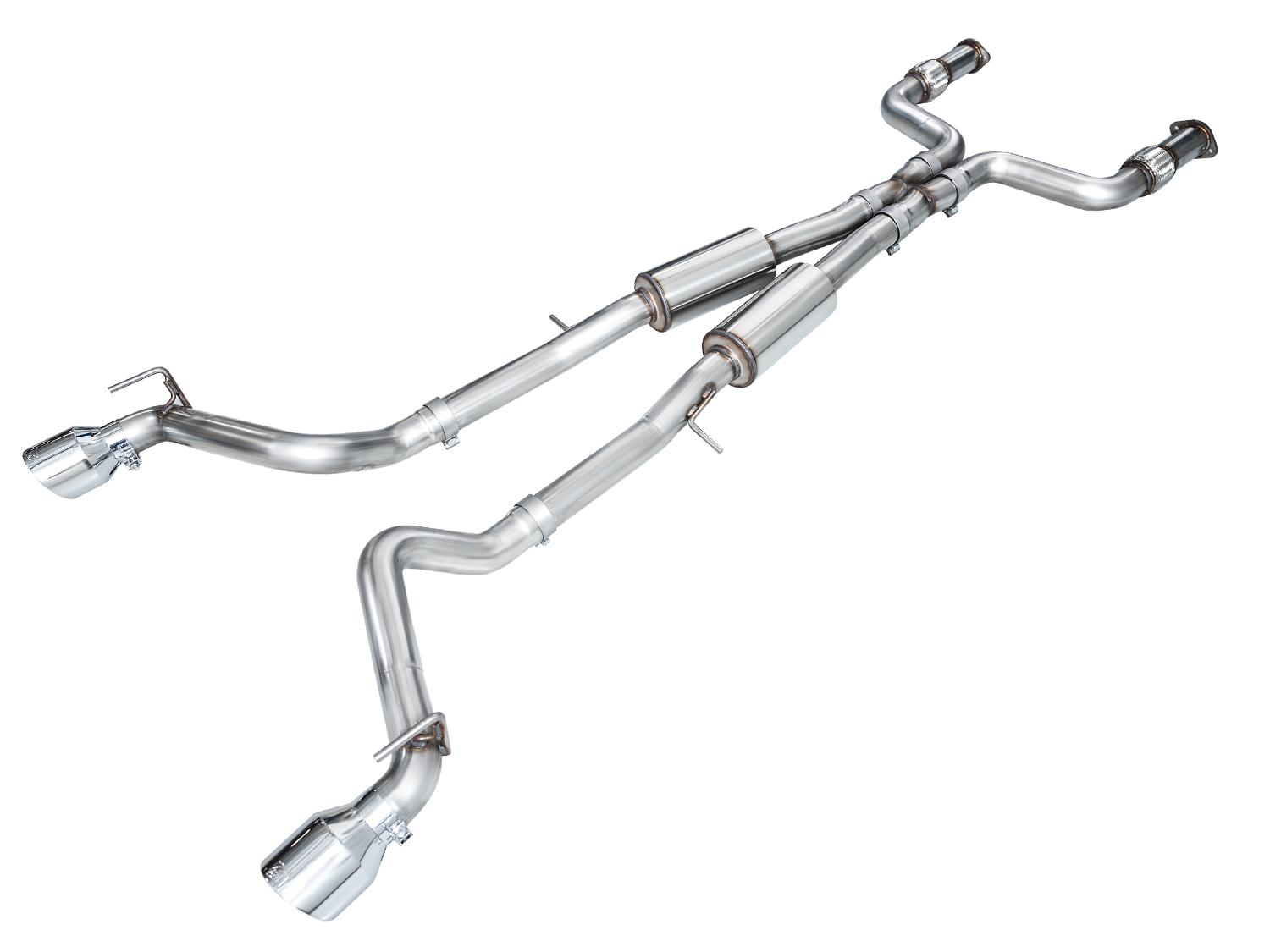 AWE Track Edition for Nissan Z - Chrome Tips - 3020-32400