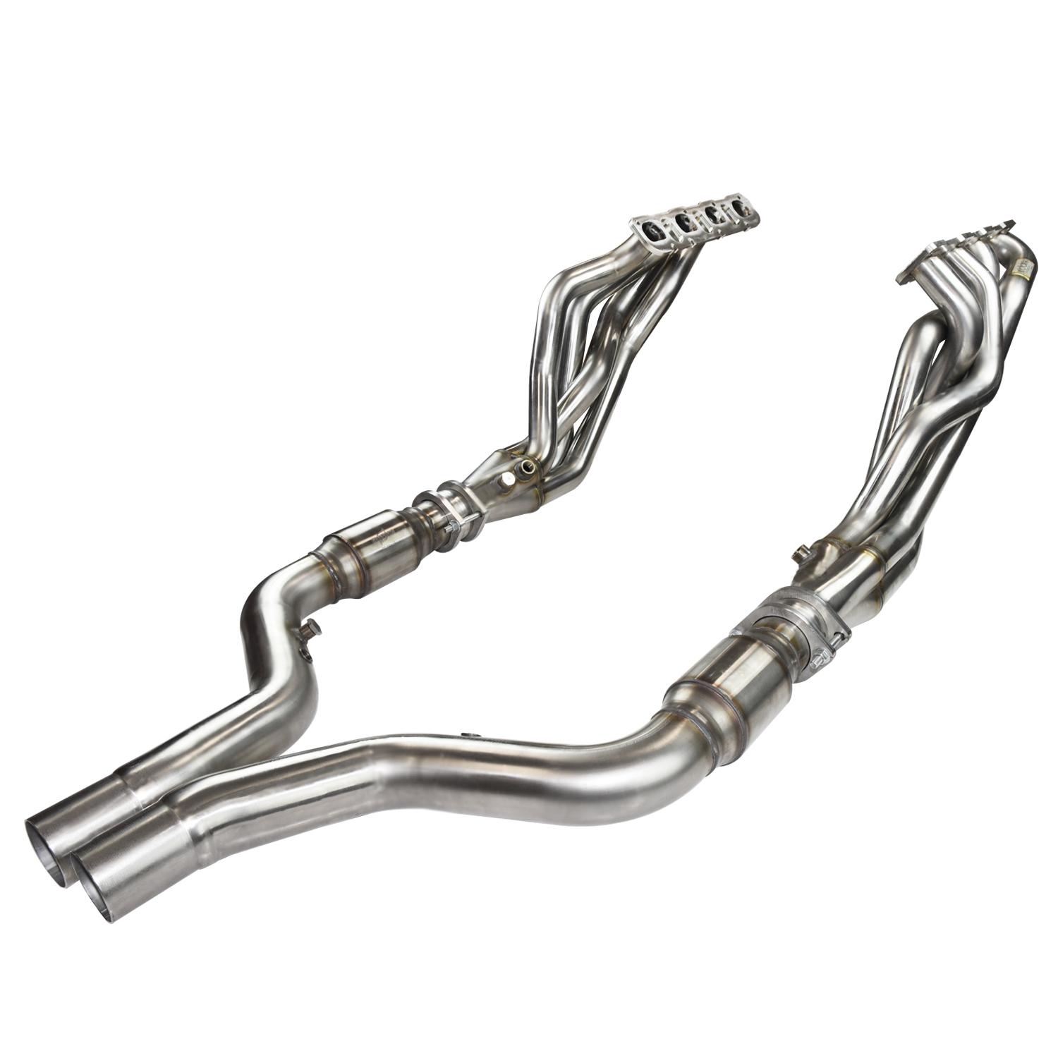 Kooks 1-7/8" SS Headers & Catted OEM Connections. 2006-2020 LX Platform 6.1L/6.4L - 3101H420