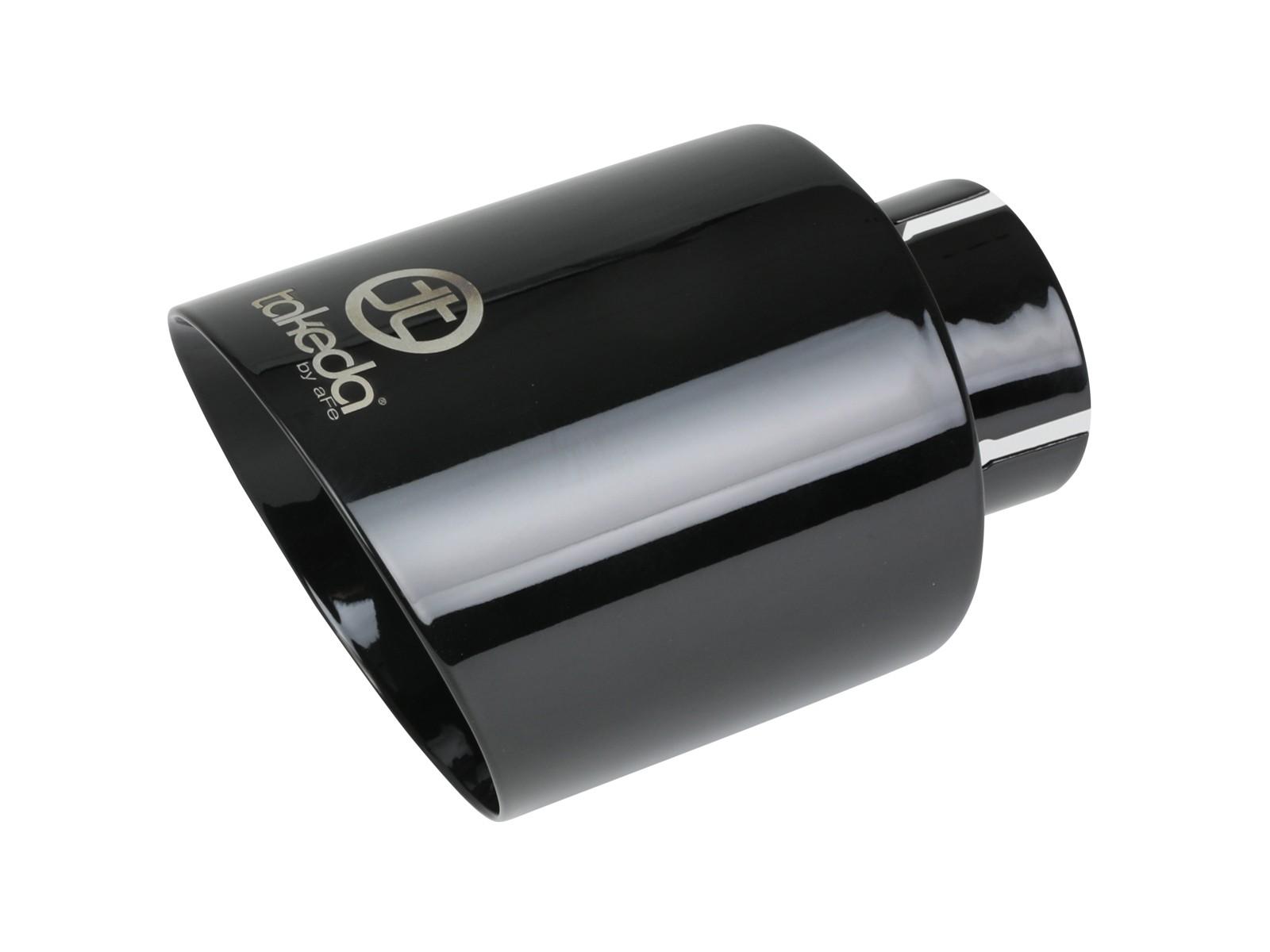 AFE Takeda 2-1/2 IN 304 Stainless Steel Axle-Back Exhaust System w/ Black Tip Lexus IS350 14-22 V6-3.5L - 49-36060-B