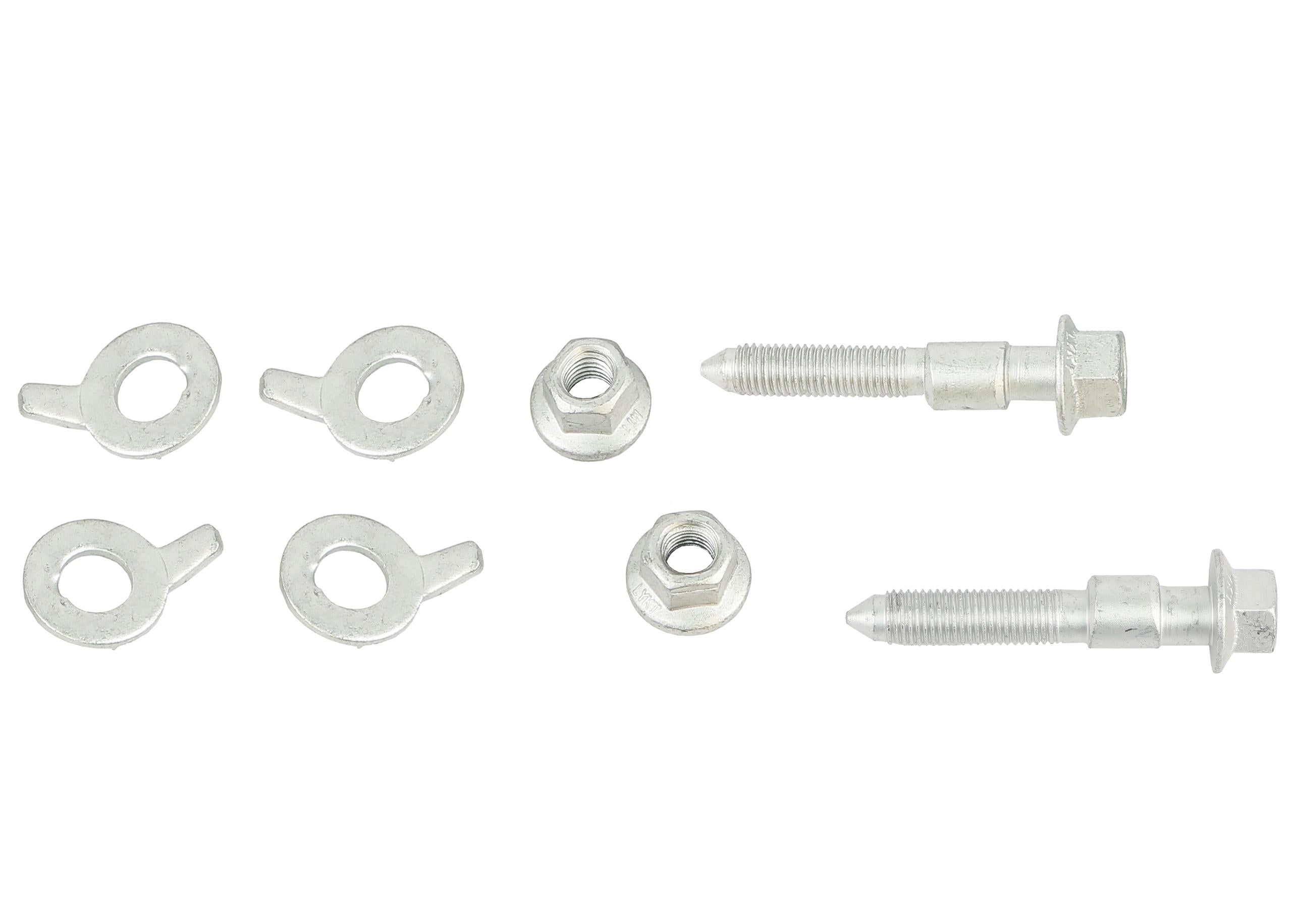 SuperPro 15mm Adj. Camber Bolt Kit (1985-2017 Subaru, Acura, Lexus, Toyota Fitments) - SPF4351-15K