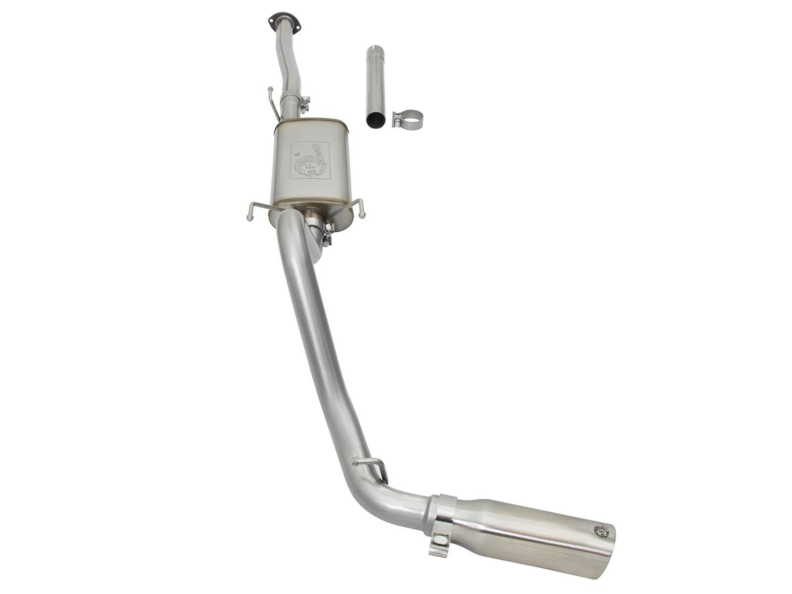 AFE MACH Force-Xp 2-1/2in 409 Stainless Steel Cat-Back Exhaust System w/Polished Tip (2005-2012 Tacoma) - 49-46031-P
