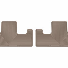 WeatherTech 24-26 Hyundai Santa Fe 2nd Row Rear All-Weather Floor Mats - Tan