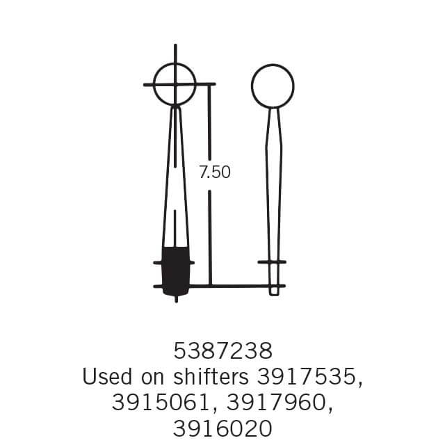 HURST Gear Shift Lever Stick - 5387238