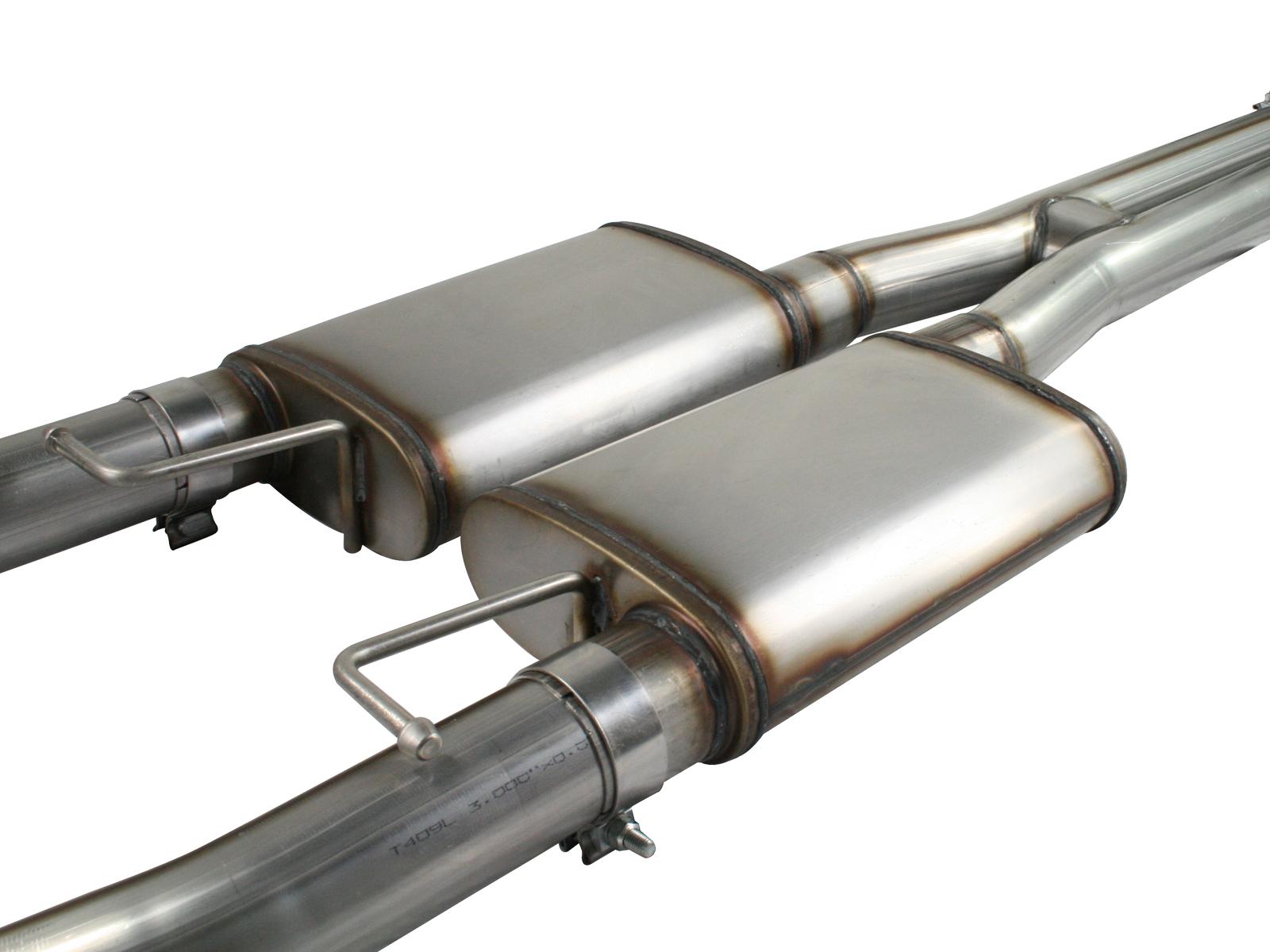 AFE MACH Force-Xp 3 IN 409 Stainless Steel Cat-Back Exhaust System (2009-2014 Challenger, Challenger) - 49-42017