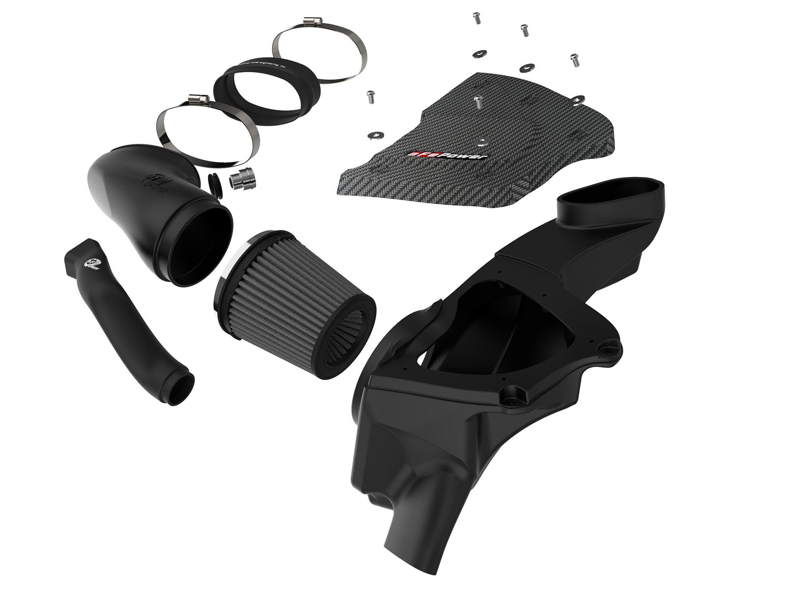 AFE Magnum FORCE Stage-2Si Cold Air Intake System w/ Pro DRY S Filter (2008-2013 M3) - 51-82952-C