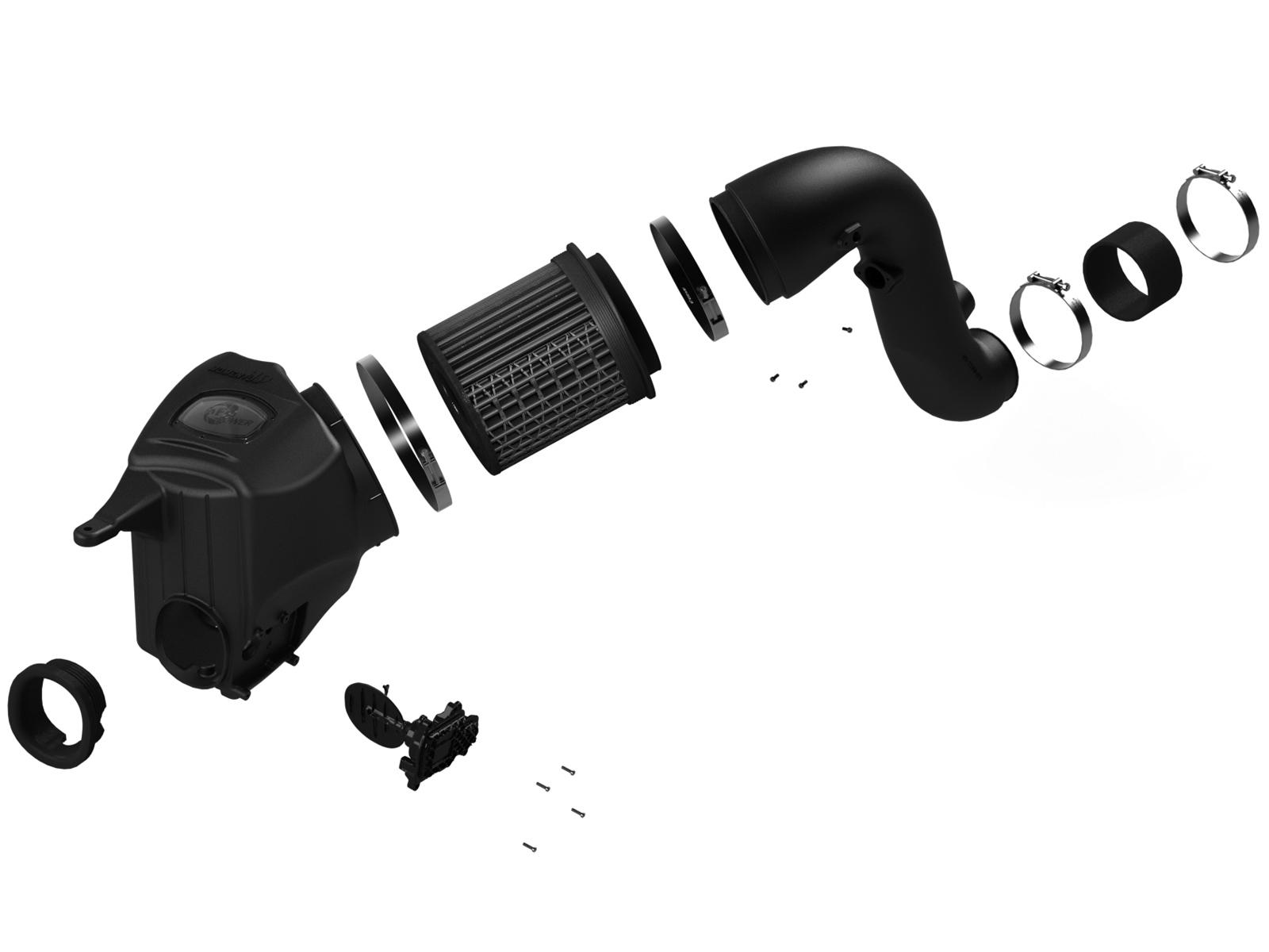 AFE Momentum HD Cold Air Intake System w/ Pro DRY S Media (2013-2018 2500, 3500) - 51-72005