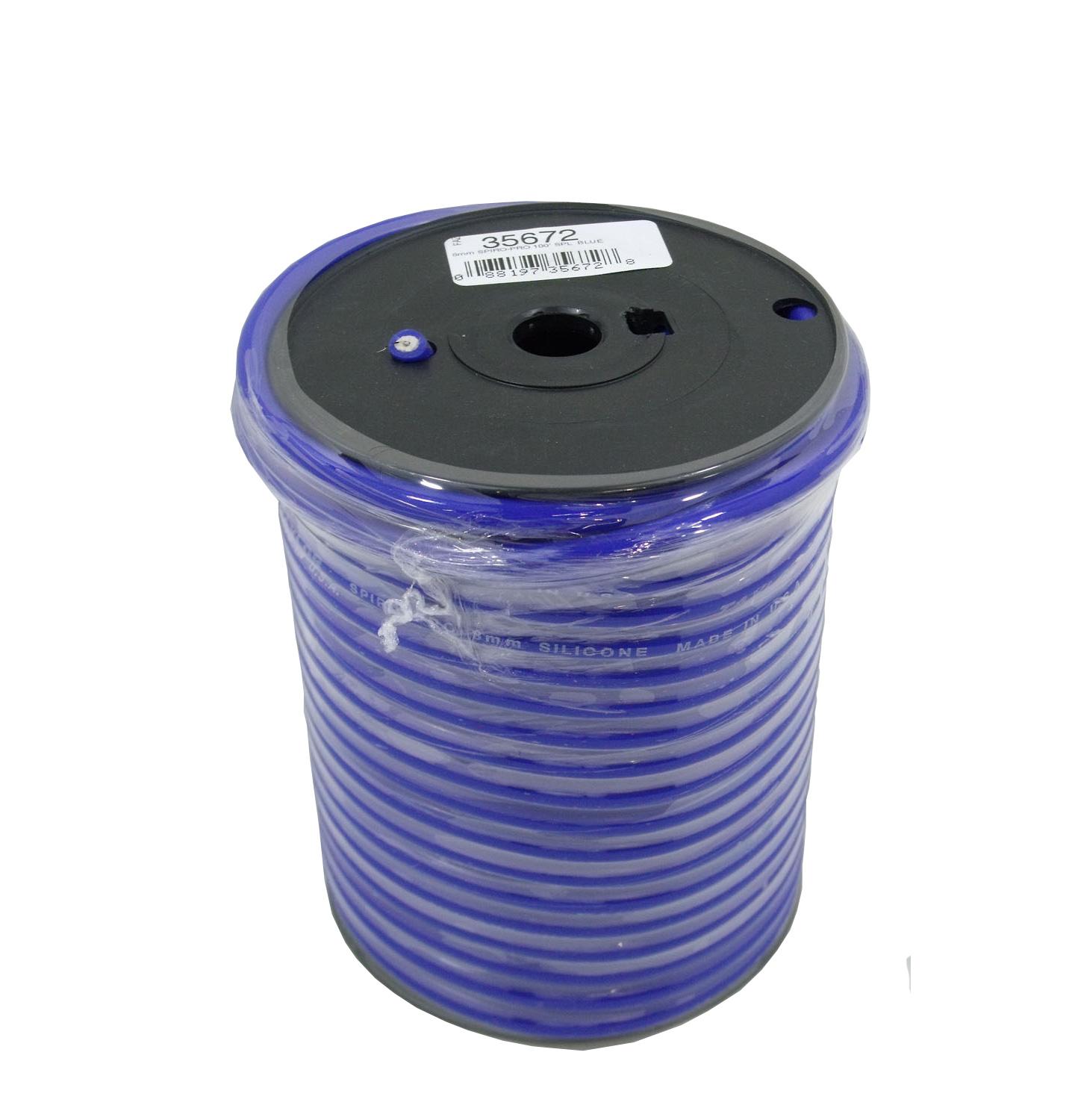 TAYLOR CABLE 8mm Spiro-Pro 100 Ft. spool blue - 35672