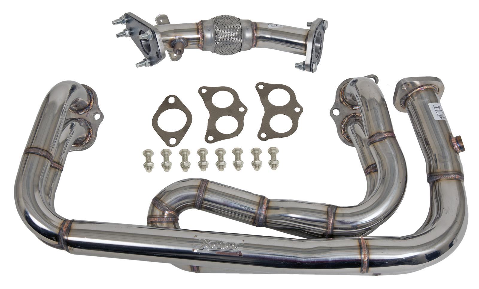 XForce Subaru Wrx Ej20 Tri-Y 1"3/4 Stainless Steel Header System With Up Pipe - TH-EJ20-TY