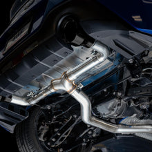 AWE Track Edition Exhaust - Diamond Black Tips (2016-2023 Subaru BRZ / Toyota GR86 / Toyota 86) - 3020-33279