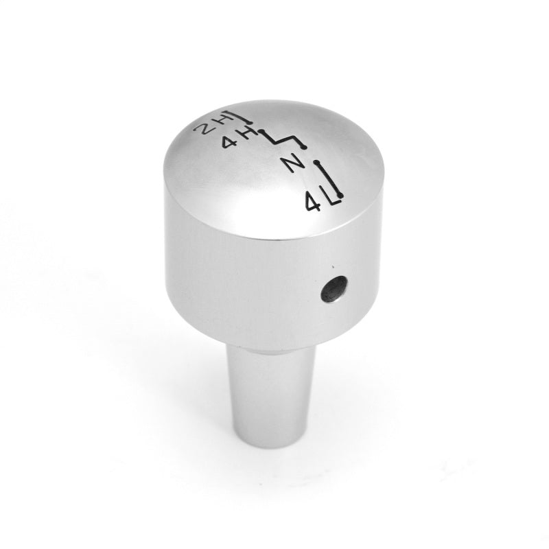 Rugged Ridge Transfer Case Shift Knob Billet Aluminum; 07-18 Jeep Wrangler Jk - 11421.03