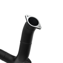 AFE BladeRunner 2-1/4 IN to 2-1/2 IN Aluminum Hot Charge Pipe Black (2019-2022 Veloster N) - 46-20768-B