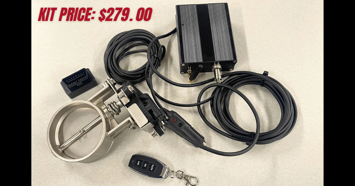 Ultimate Headers 3" Electronic Cut-Outs - 3.0-Exhaust-Valve