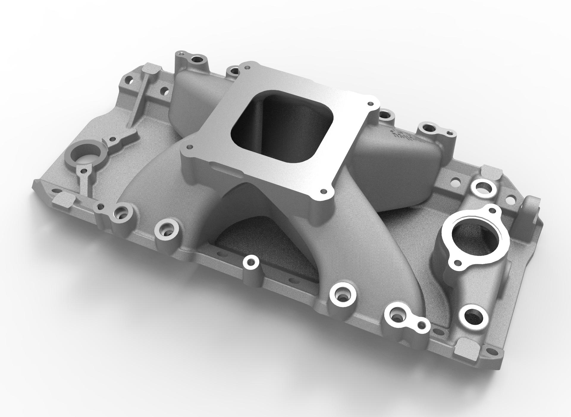 Holley Manifold - Bbc, Rect 4150 Efi  - 300-563