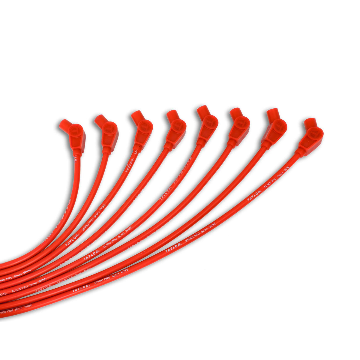 TAYLOR CABLE 8mm Spiro-Pro univ 8 cyl 135 red - 73253