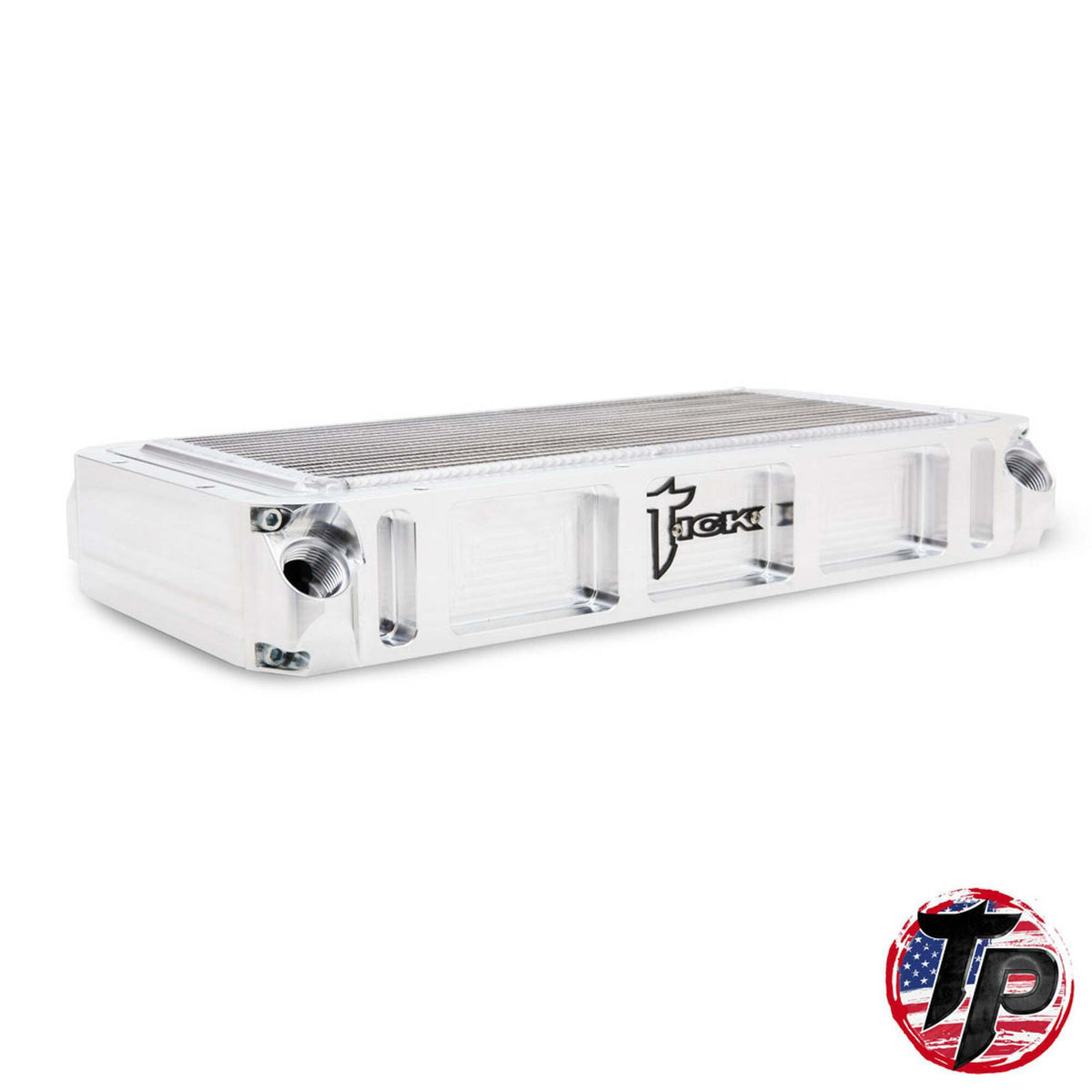 Tick Performance Low Profile 3.25" Billet Air-to-Water Intercooler for all Holley Ram Intakes - TP009853
