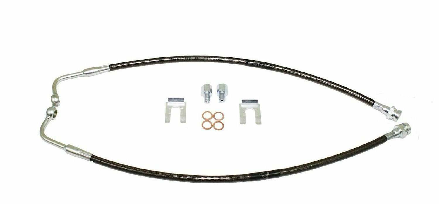 MaxTrac EXTENDED BRAKE LINES (FRONT) (2019-2024 RAM 1500) - 512700