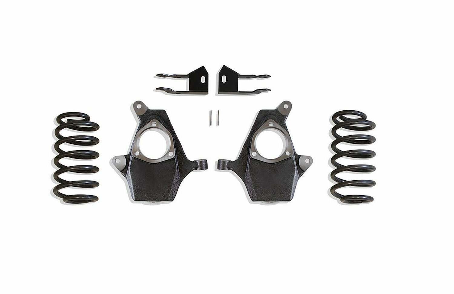 MaxTrac 2"/4" LOWERING KIT (SPINDLES) (2007-2014 ESCALADE, TAHOE, SUBURBAN, AVALANCHE, YUKON) - KS331224