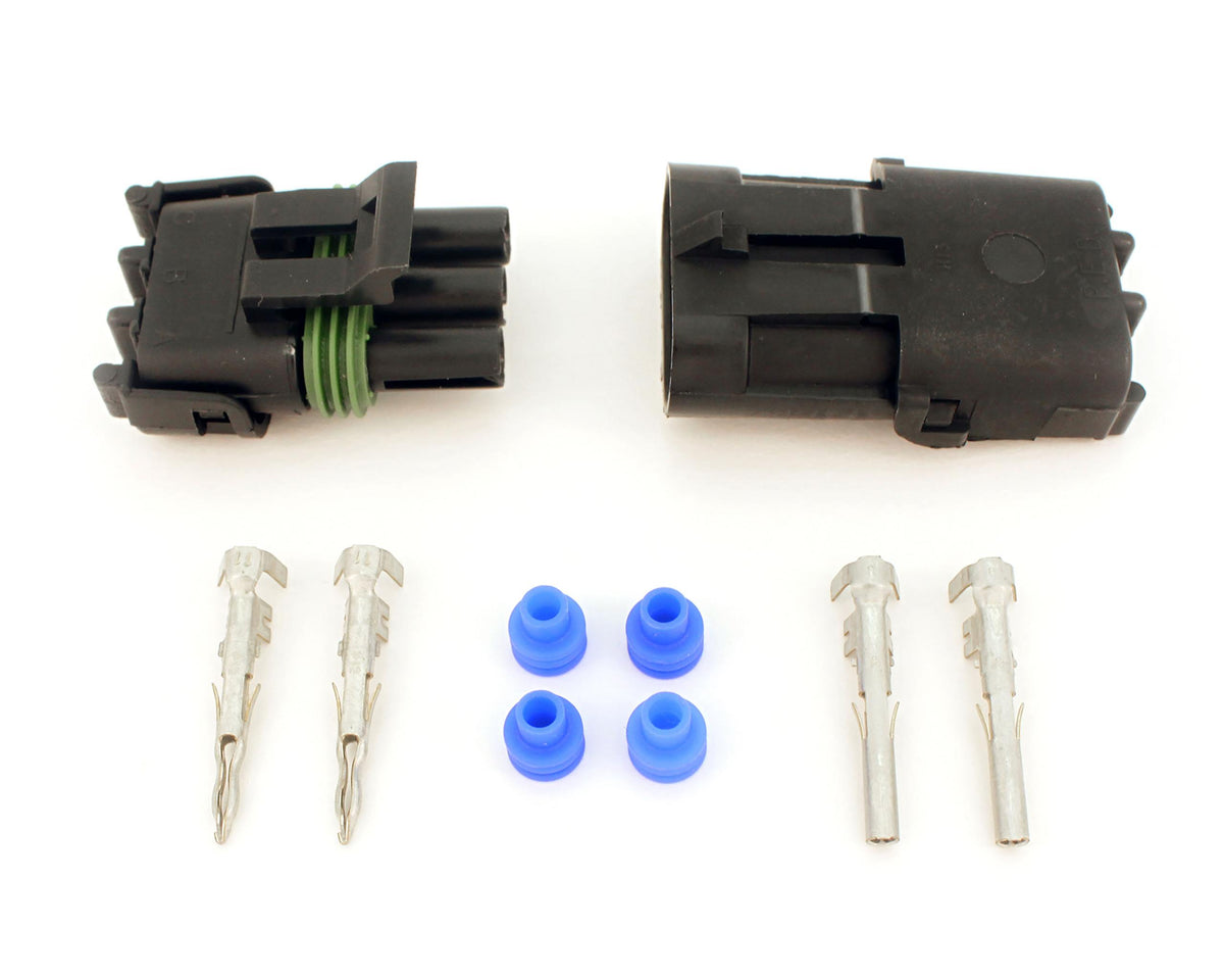 FAST 3 Pin Weatherpack Connector Kit - 6000-6723