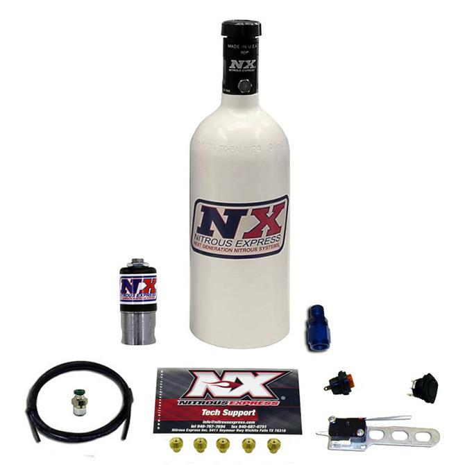 Nitrous Express Incognito Nitrous System. Dry Nitrous System 1.4Lb. Bottle - 60000