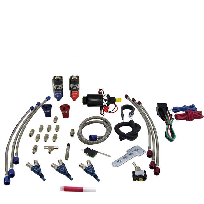 Nitrous Express Three Cylinder "Piranha" System, No Bottle - 60033-00P