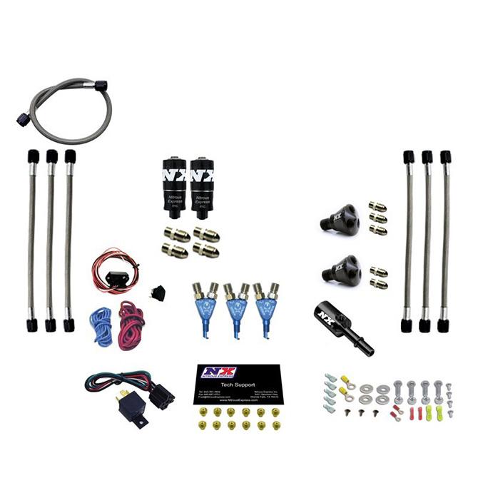 Nitrous Express Three Cylinder Efi "Piranha" System, No Bottle - 60033EFI-00P