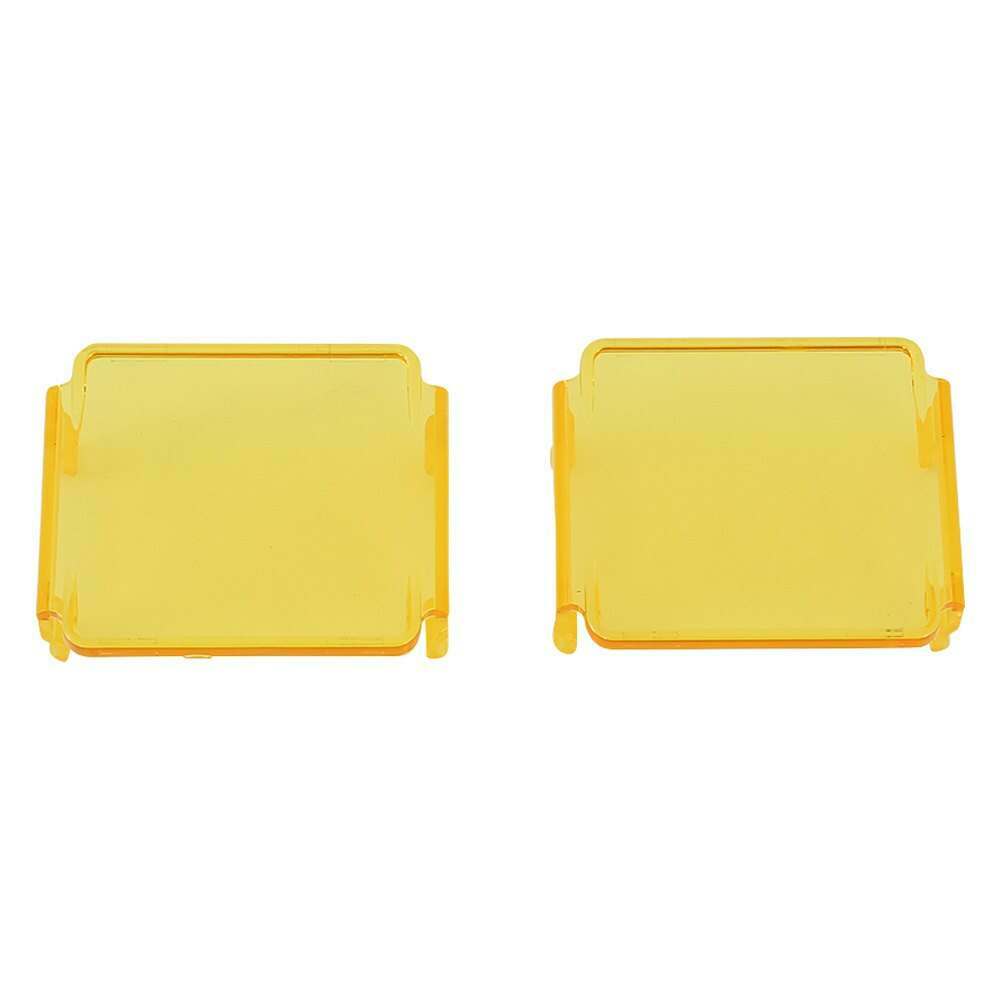 Body Armor 4x4 Cube Light Amber Covers (Pr) - 60040