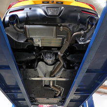 AFE Takeda Cat-Back Exhaust System w/ Dual Rear Exit Blue Flame Tip (2021-2021 GR Supra) - 49-36050-L