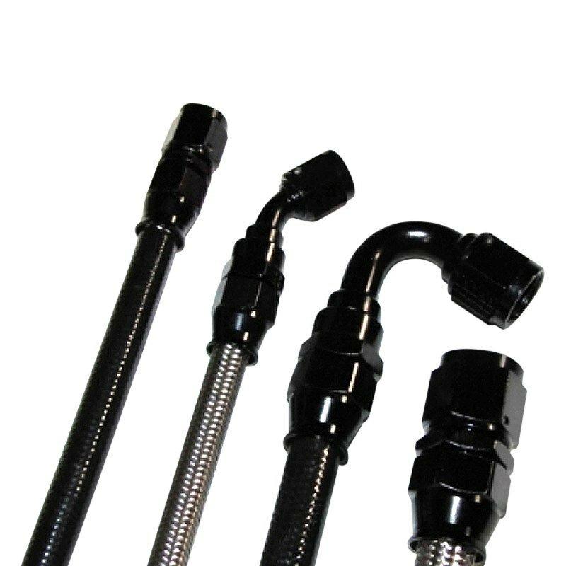 Fragola #6 PTFE Hose W/ Black Cover 10 Feet - 601026