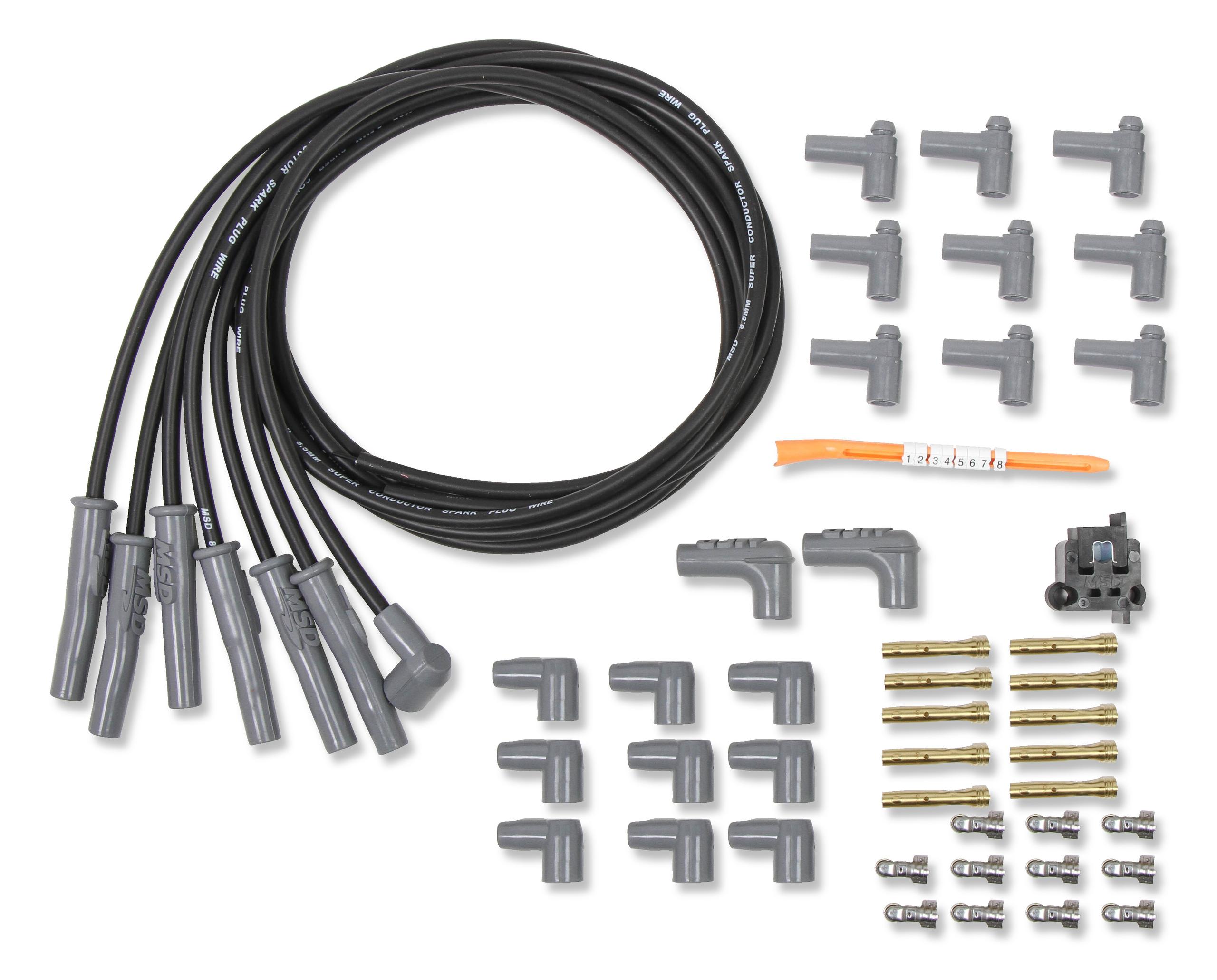 Universal 6 cylinder 8.5mm Super Conductor Wire Set.  - 31173
