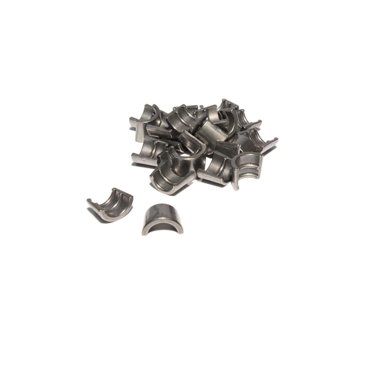 Comp Cams Hardened Steel Set of 12 - 7 Degree, 3/8", 2 Groove Street Locks for Chrysler - 602-12