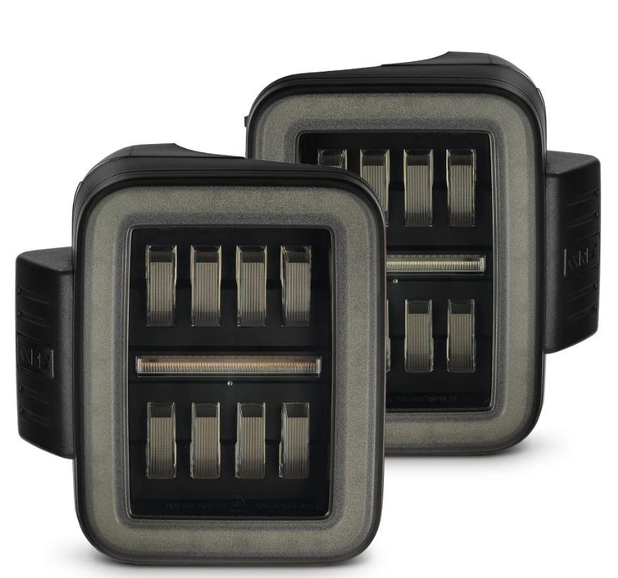 AlphaRex Prismatic Led Taillights Alpha Black (2020-2024 Gladiator) - 602050