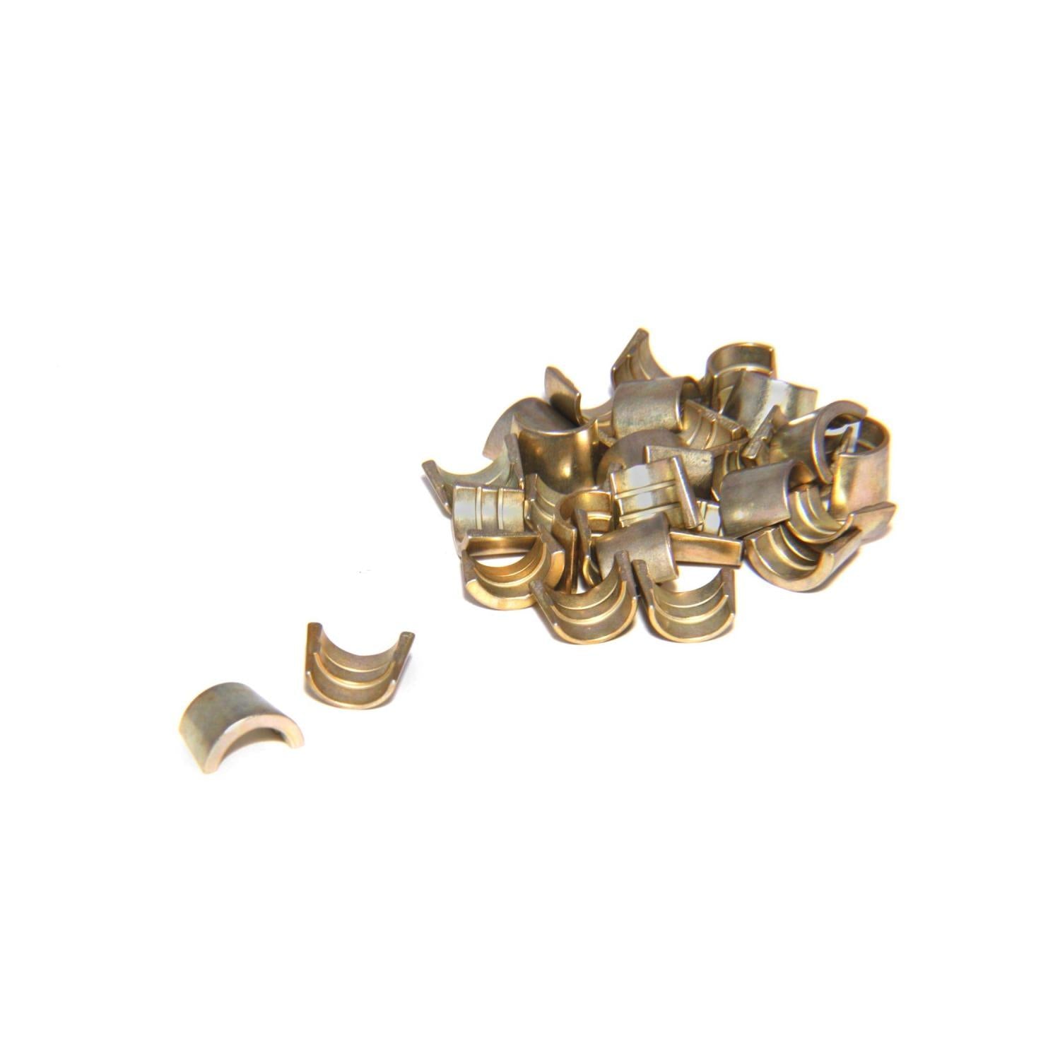 Comp Cams Set of 16 - 10 Degree 11/32 Single Groove Locks w/o Lash Cap Recess +.050 Height - 614-16