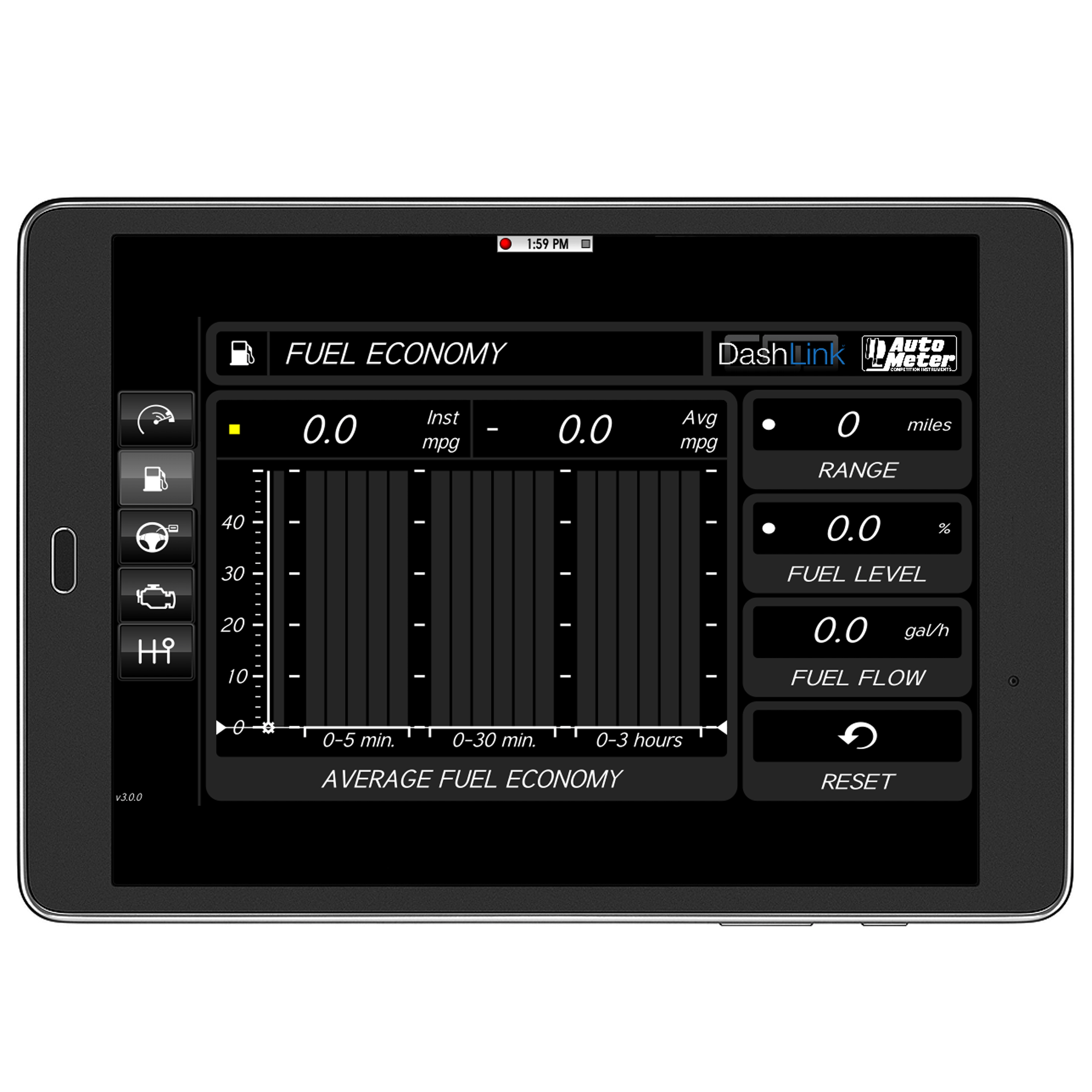 Auto Meter DASH LINK 2, BLUETOOTH, OBD II,APPLE iOS/ANDROID - 6036