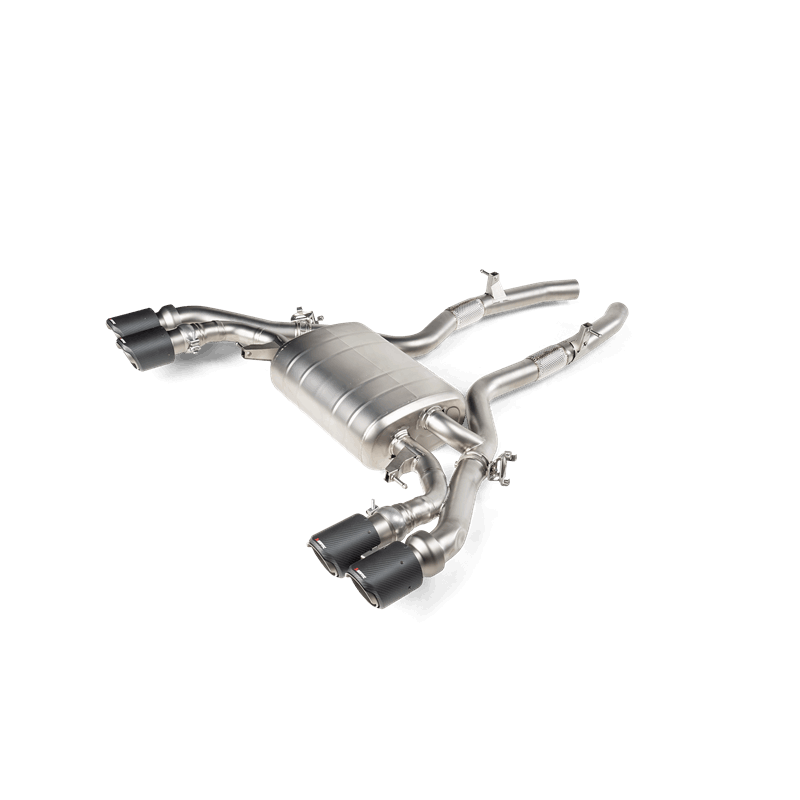 Akrapovic 2020-2020 BMW Slip-On Line (Titanium). (2020-2020 X3, X4) - S-BM/T/10H