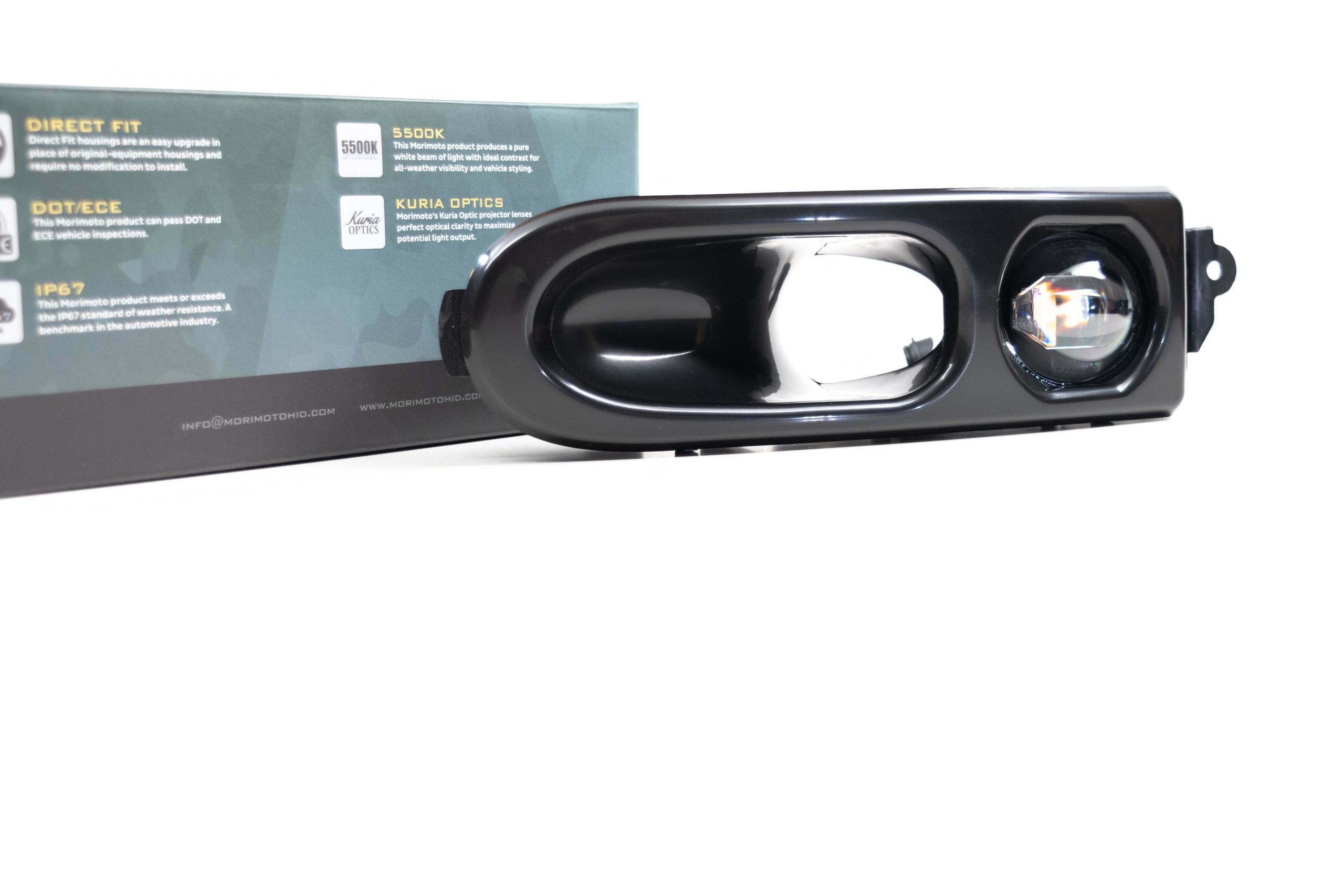 Morimoto XB LED Fogs: Type Porsche 993 (Pair / Paintable) - LF643