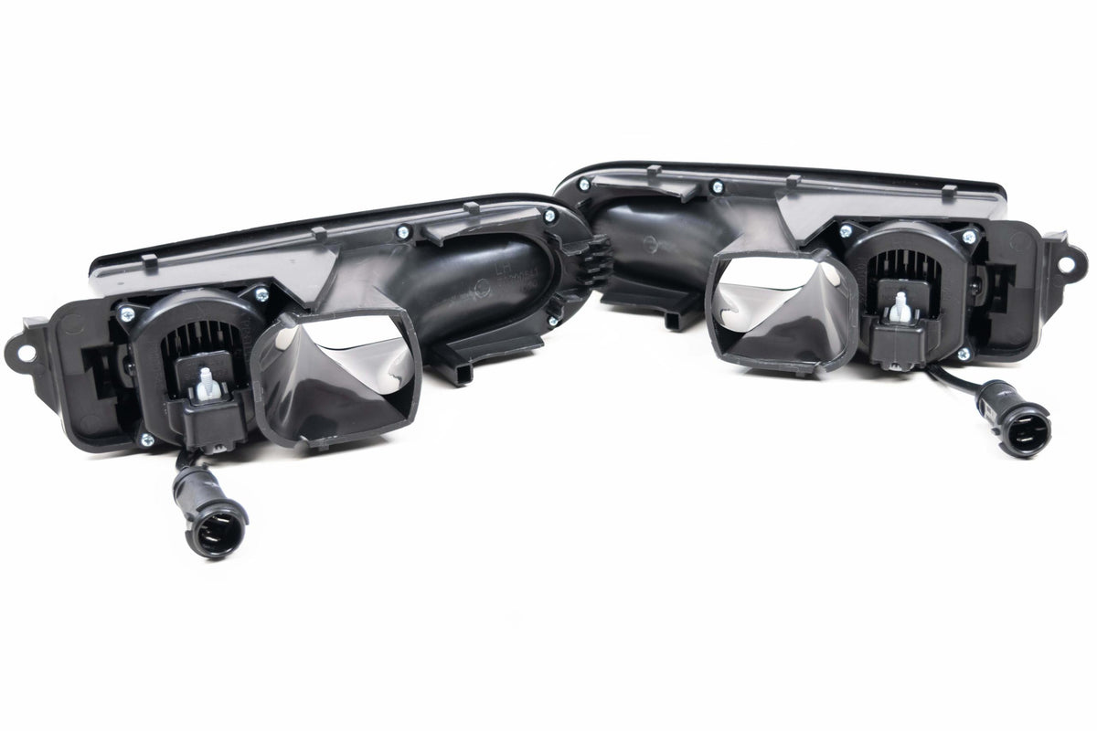 Morimoto XB LED Fogs: Type Porsche 993 (Pair / Paintable) - LF643