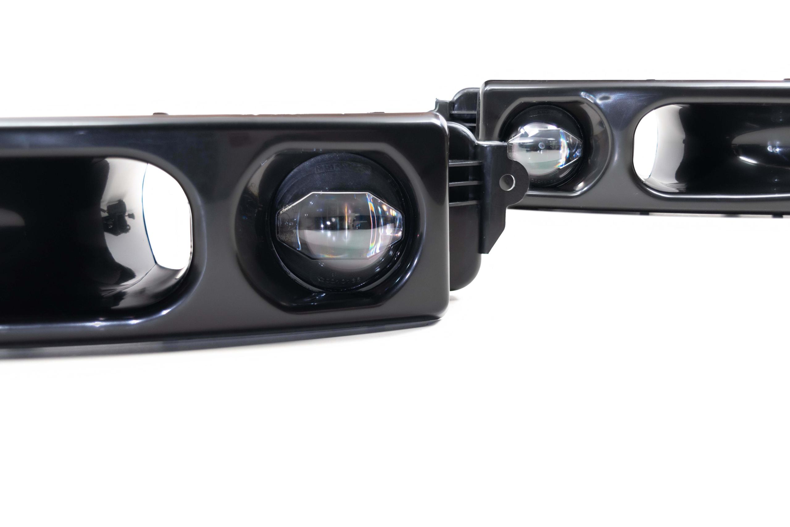 Morimoto XB LED Fogs: Type Porsche 993 (Pair / Paintable) - LF643