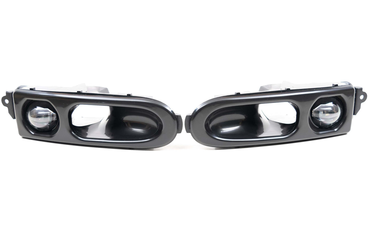 Morimoto XB LED Fogs: Type Porsche 993 (Pair / Paintable) - LF643