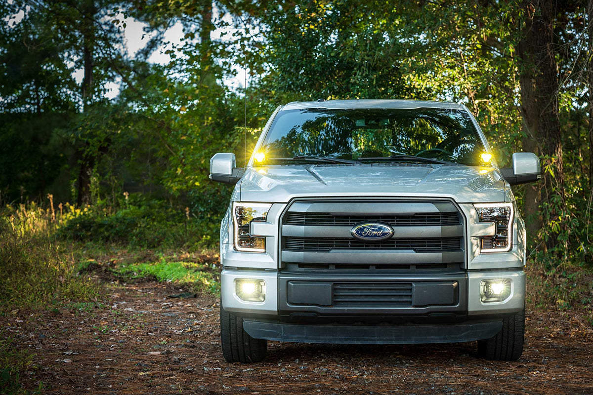 Morimoto 4Banger Fog Brackets: Type F2 (FORD F-150: 2015-2020) - BAF013