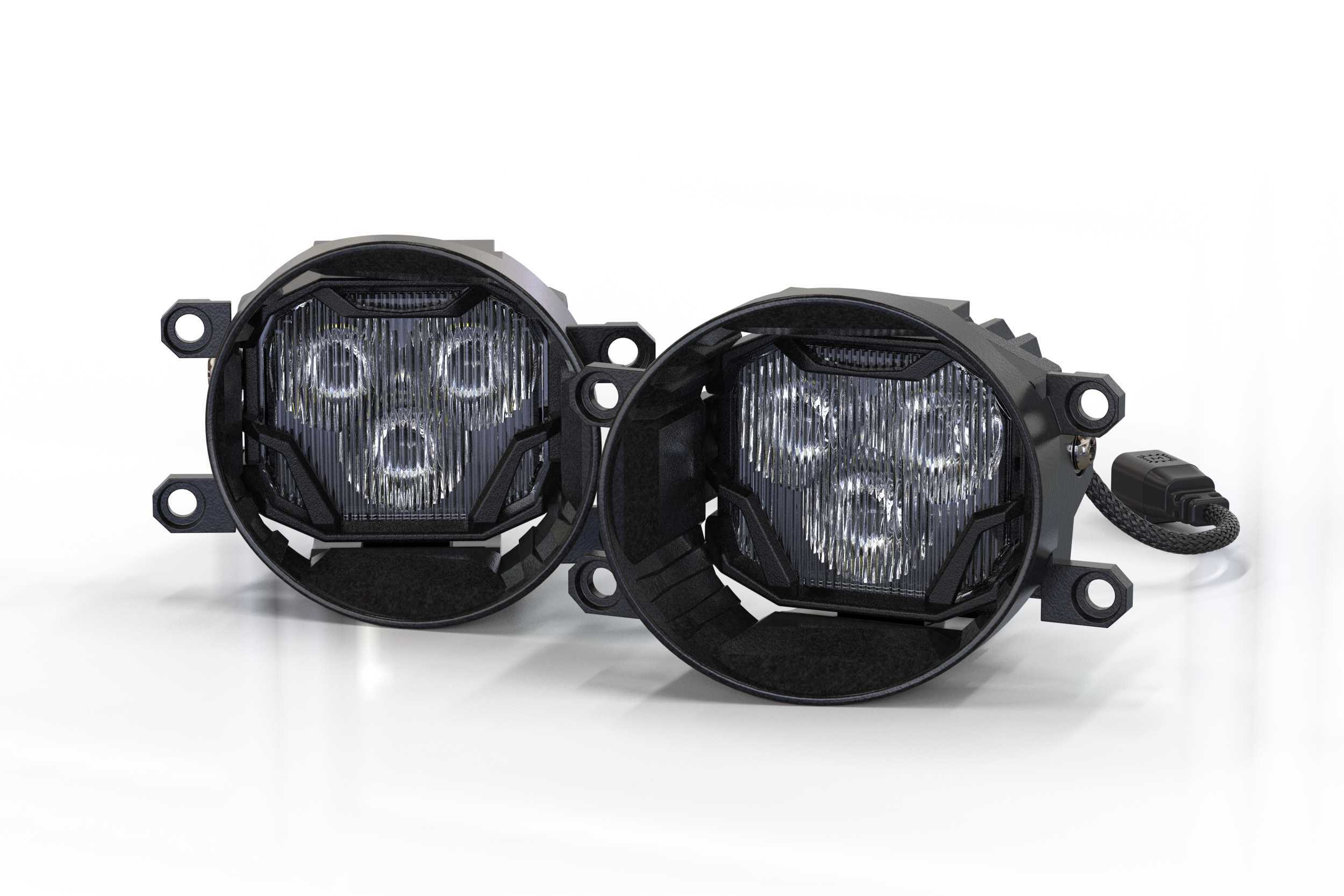Morimoto 4Banger Fog Brackets: Type T (TOYOTA 4RUNNER: 2010-2021) - BAF014