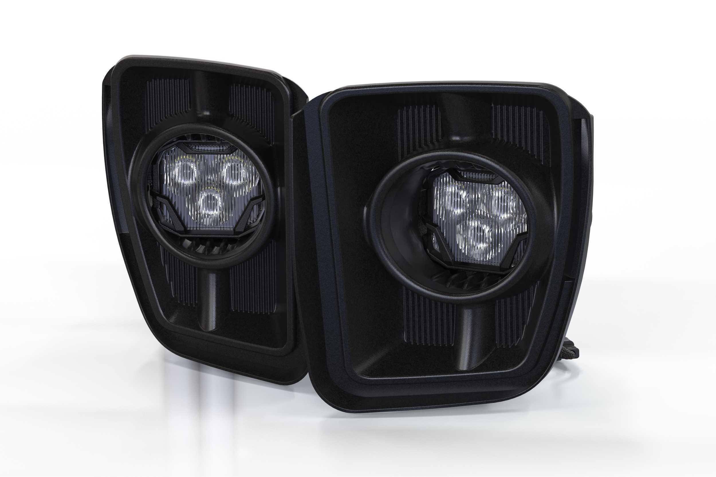 Morimoto 4Banger Fog Brackets: Type Ram Vertical (DODGE RAM 1500: 2013-2018*) - BAF018
