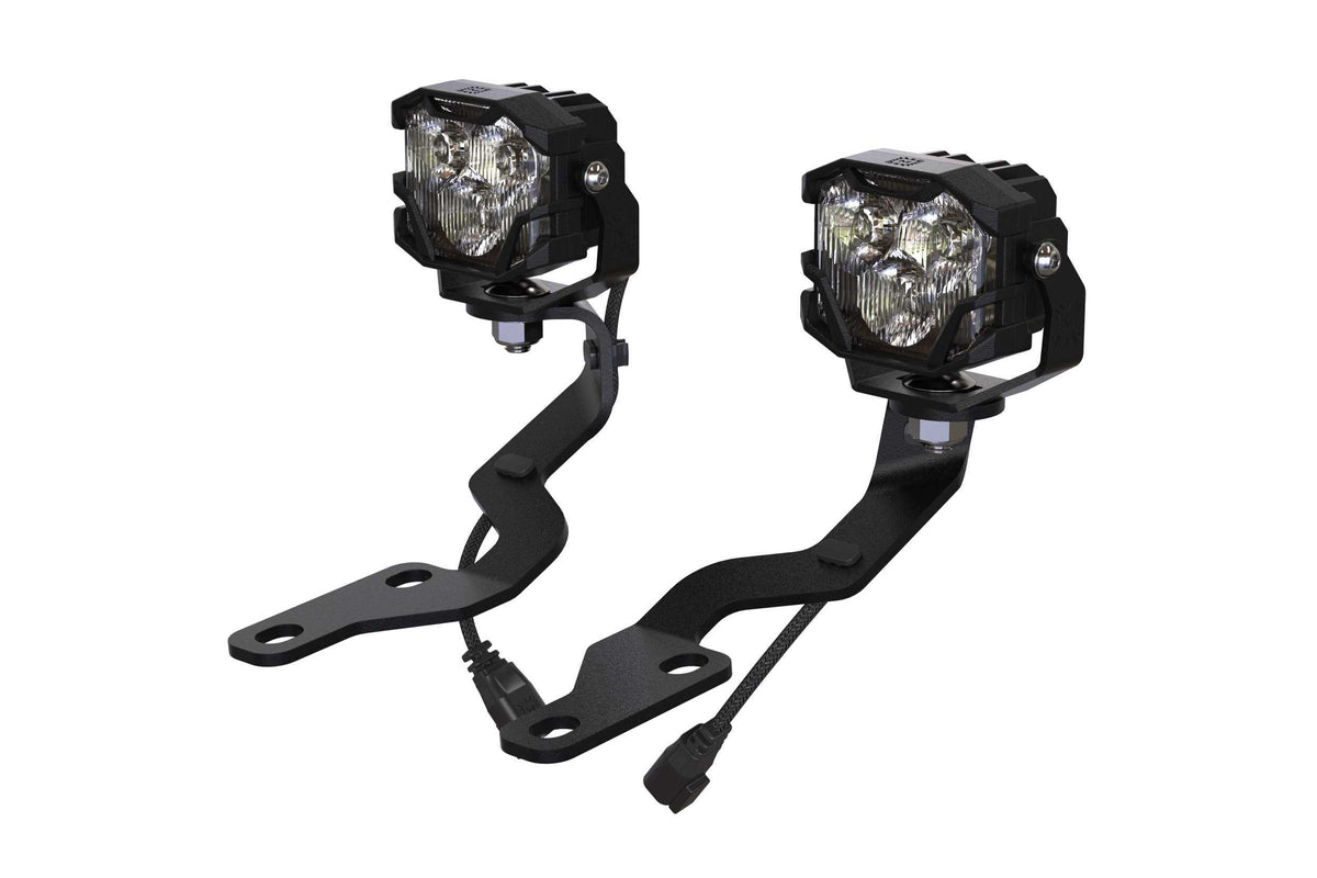 Morimoto 4Banger A-Pillar Brackets: Tacoma (05-15) (Vehicles: Toyota Tacoma (2005-2015)) - BAF029