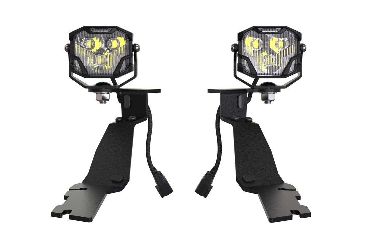Morimoto 4Banger A-Pillar Brackets: Ram HD (19+) (Vehicles: Ram HD (2019+)) - BAF034