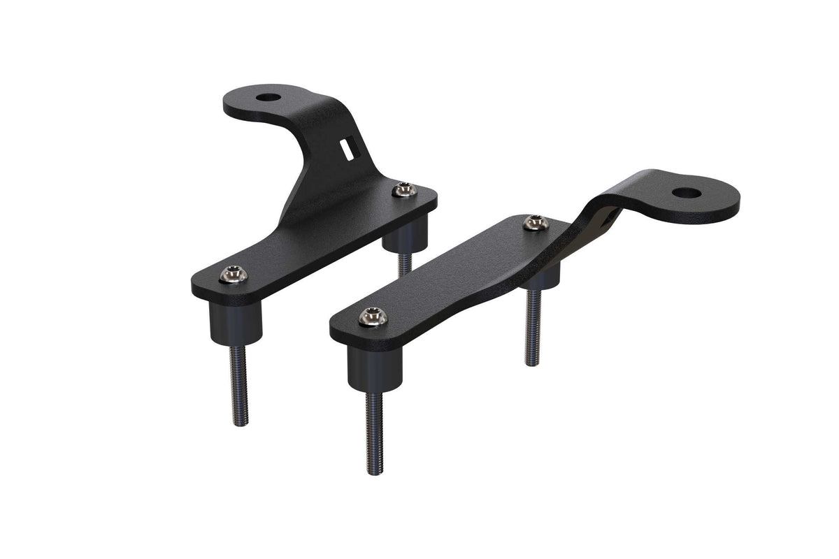 Morimoto 4Banger A-Pillar Brackets: Wrangler JL/JT (18+) (Vehicles: Jeep Wrangler JL (2018+)) - BAF036