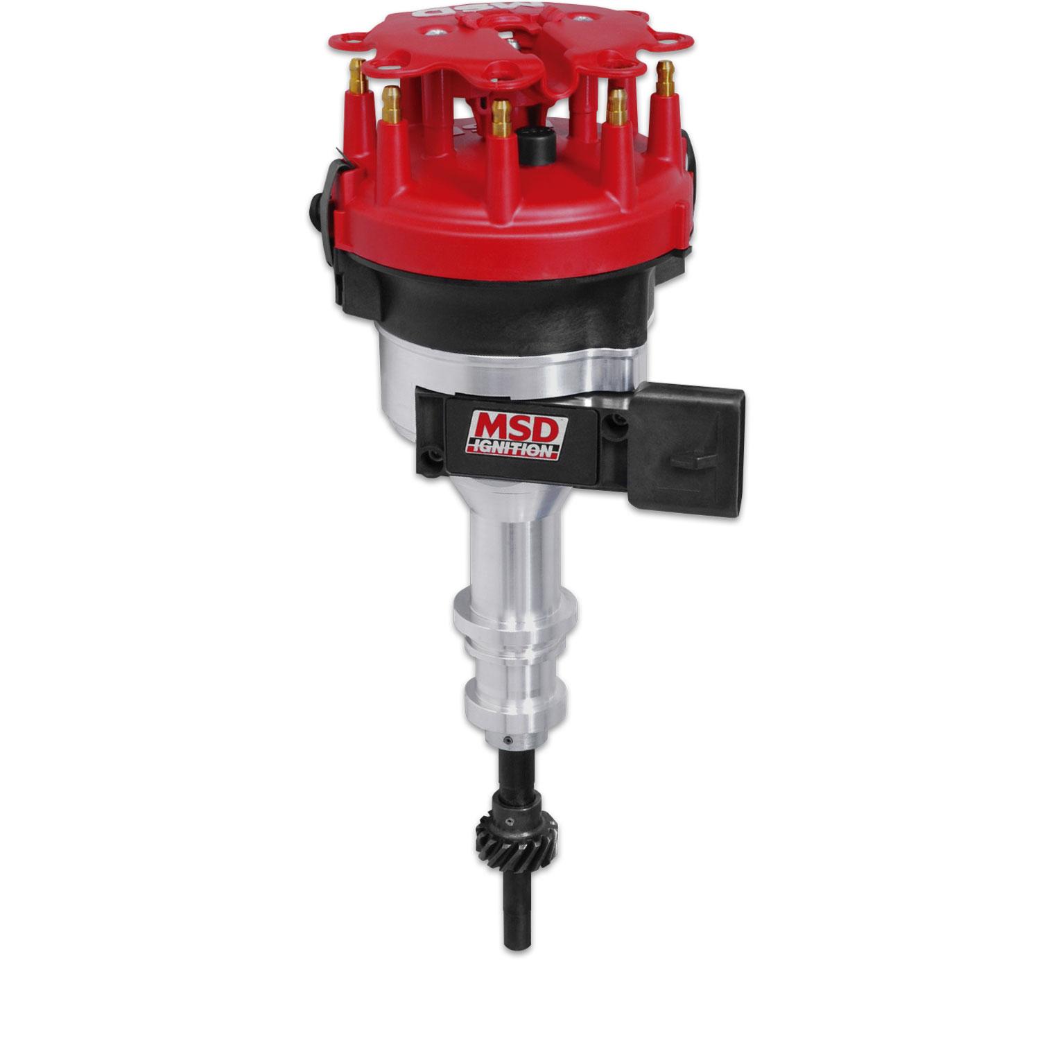 MSD 86-93 Mustang 5.8L EFI Pro-Billet Distributor (With Module)