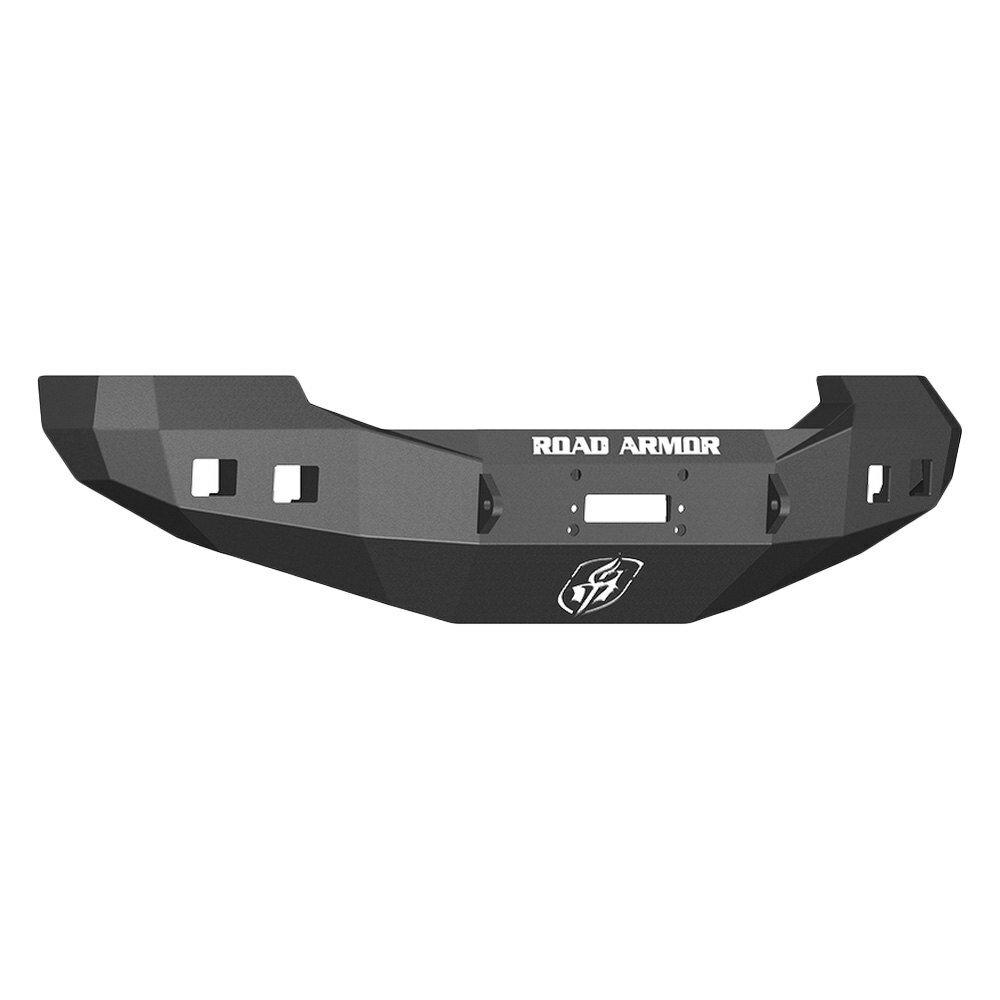 Road Armor Stealth Front Winch Bumper - Texture Black WARN 16.5ti (2005-2007 F-250, F-350, F-450, EXCURSION SD, EXCURSION) - 605R0B