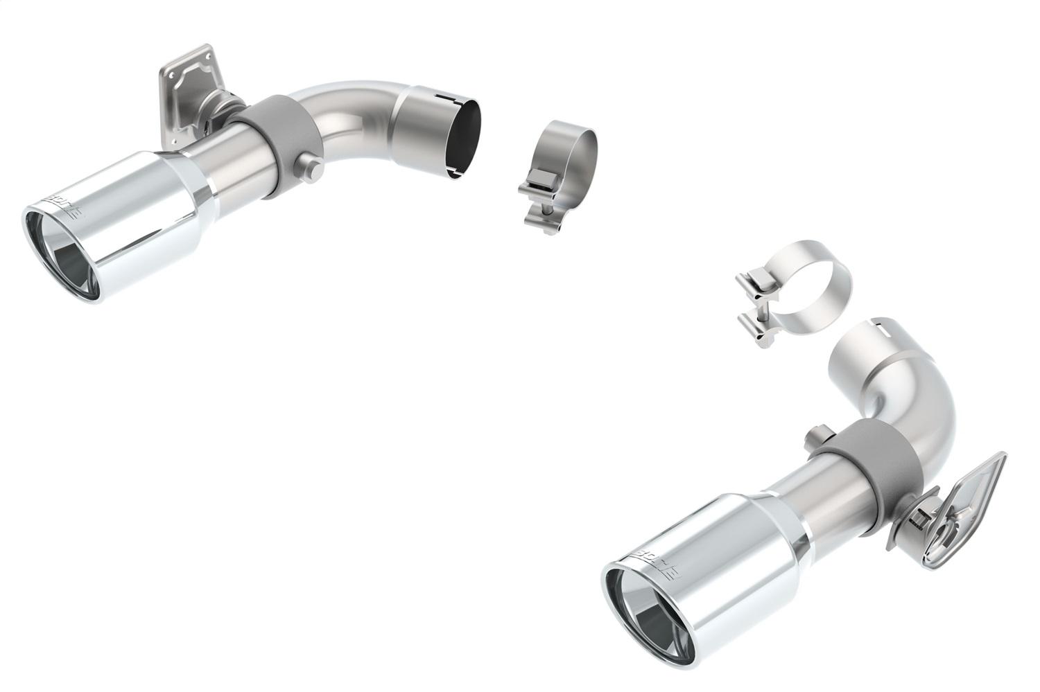Borla Connection Pipes - Tail Pipes W/Valves (2016-2023 Camaro SS) - 60605