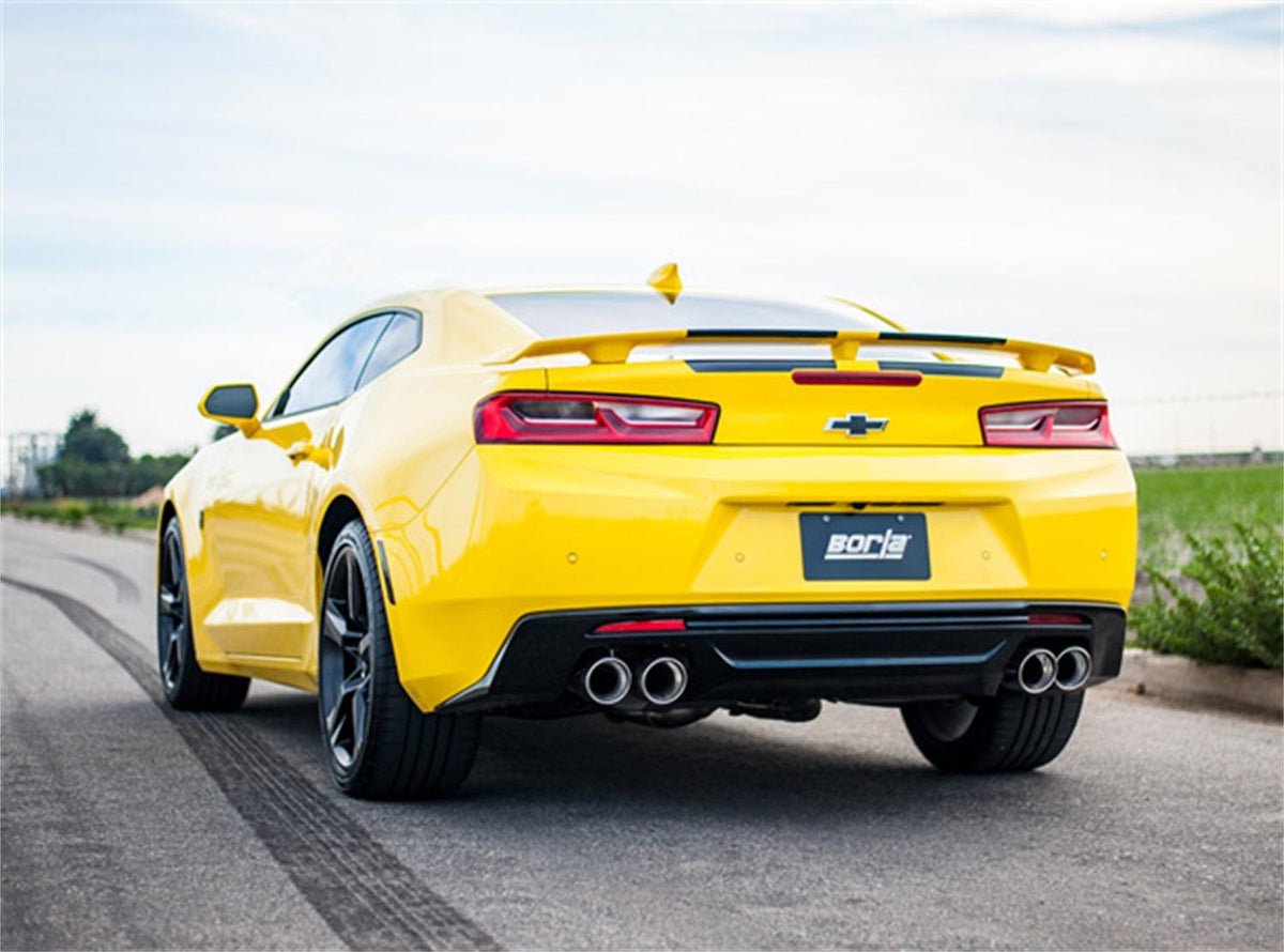 Borla Connection Pipes - Tail Pipes W/Valves (2016-2023 Camaro SS) - 60605
