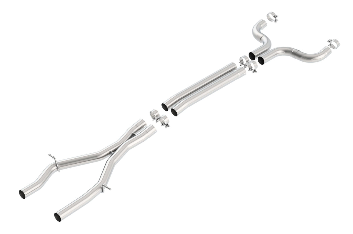 Borla Connection Pipes - X-Pipe With Mid-Pipes (2016-2023 Camaro SS) - 60607
