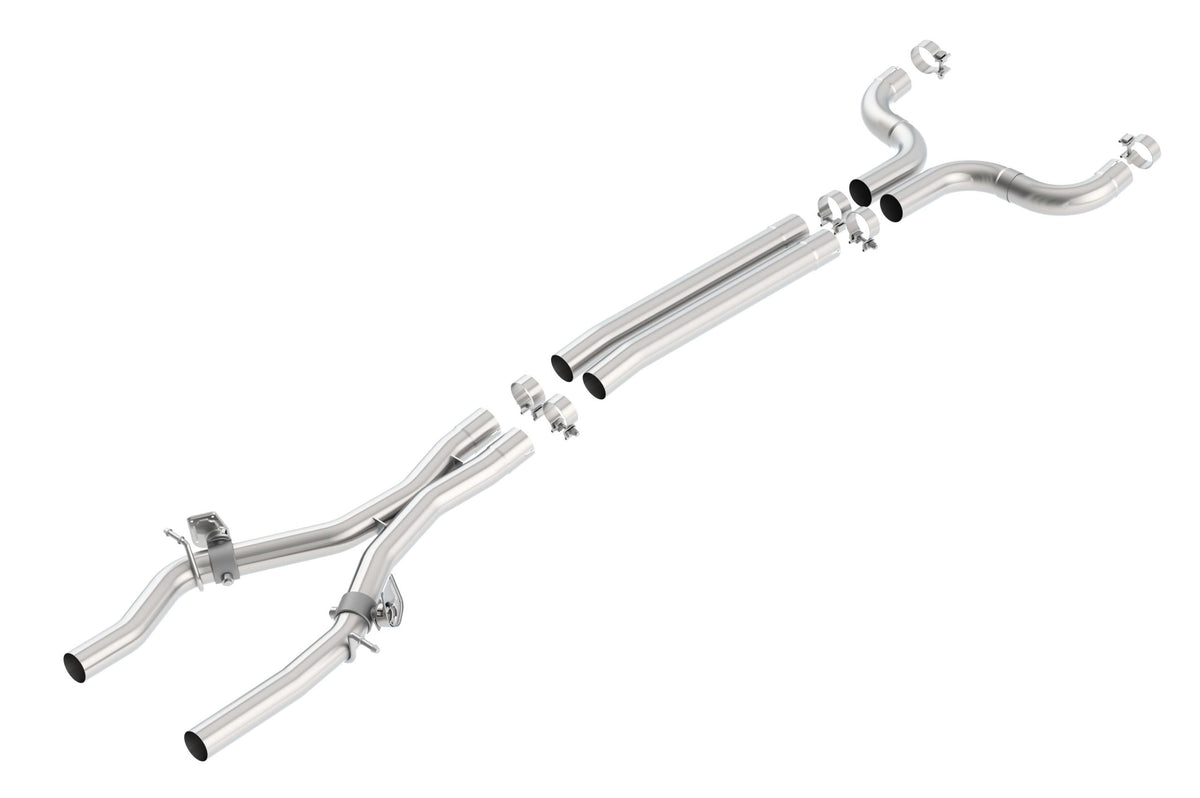 Borla Connection Pipes - X-Pipe With Mid-Pipes (2016-2023 Camaro SS) - 60610